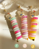 کشموی فنری دخترانه طرح کیتی رنگی زیبا