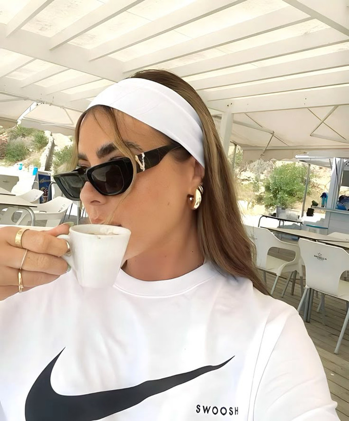 هدبند کبریتی سفید