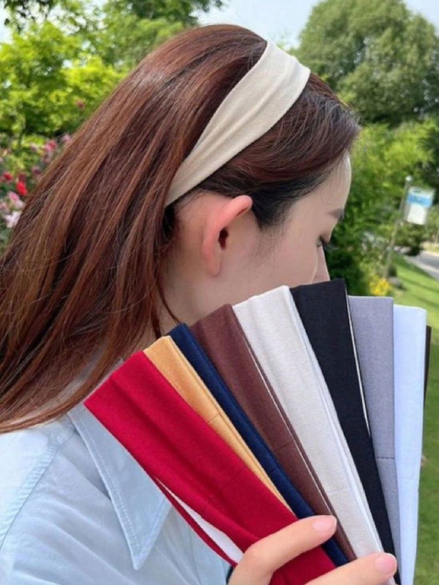 هدبند کبریتی رنگی دخترانه زیبا