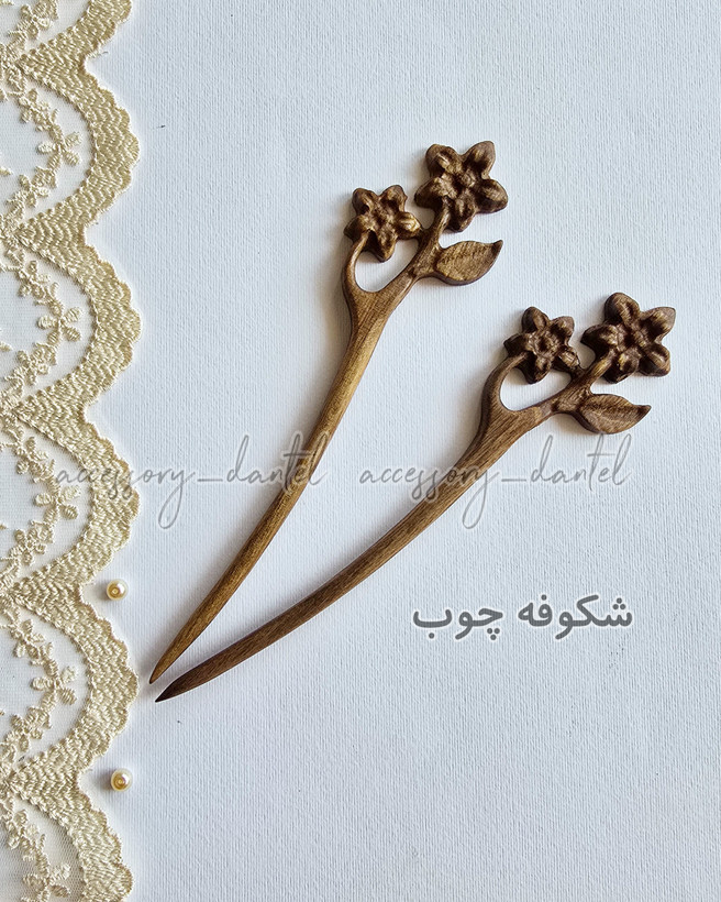 کانزاشی چوبی دست ساز چوب گردو